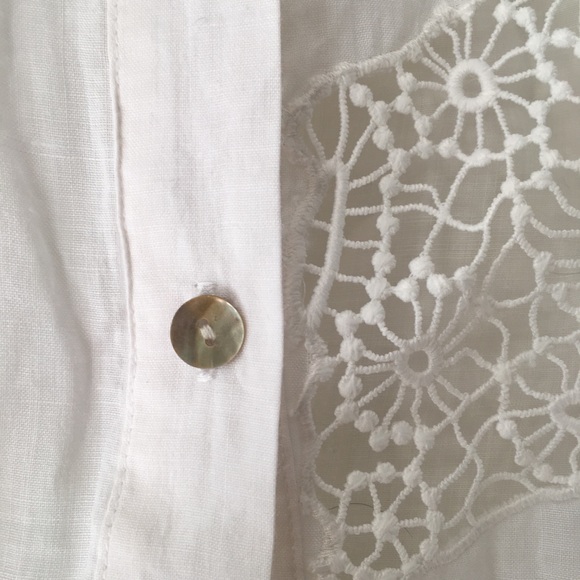 NWOT Nic & Zoe | Ramie tunic or coverup - Picture 2 of 7